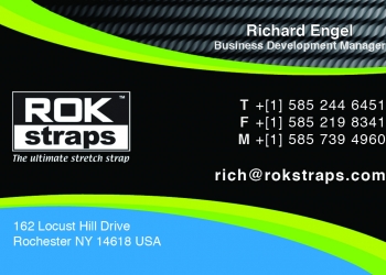 ROKstraps Business card Rich